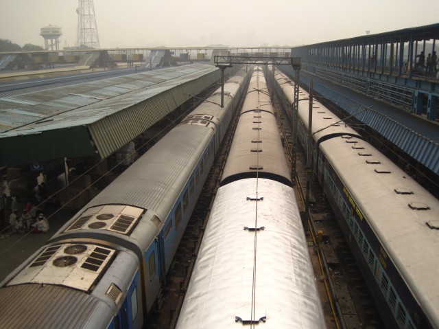 Delhi Train station